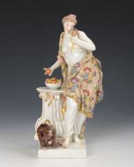 Allegory of taste, Meissen. Allegory of taste, Meissen.