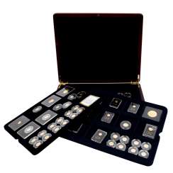 A DREAM IN GOLD - precious wood box with A DREAM IN GOLD - precious wood box with