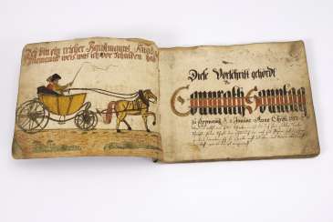 Hand-written booklet of 1817 Hand-written booklet of 1817
