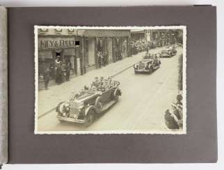 Photo album of a SS-Sturmbannführer and Crime assistant, Ernst Zaske RFSS. Photo album of a SS-Sturmbannführer and Crime assistant, Ernst Zaske RFSS.