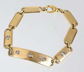 Brillant Armband Gelbgold 750/585 Brillant Armband Gelbgold 750/585