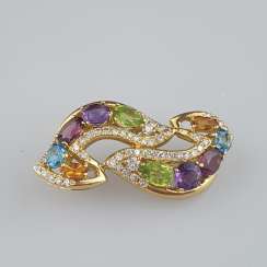 Multicolor brooch Multicolor brooch
