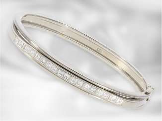 Bracelet: autrement, très cher Goldschmiedearmreif avec Diamant Carre, pour un total d'environ 1,7 ct, de haute qualité fait Main Bracelet: autrement, très cher Goldschmiedearmreif avec Diamant Carre, pour un total d'environ 1,7 ct, de haute qualité fait Main
