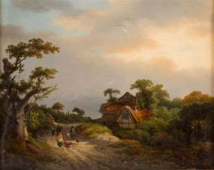 HONORE GASPARD DELAROCHE 1804 Mont Morency - ? HONORE GASPARD DELAROCHE 1804 Mont Morency - ?