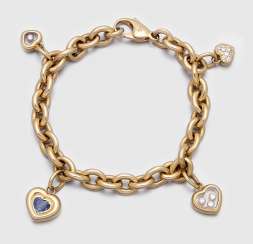 Charm bracelet from the collection Happy Diamonds by Chopard Charm bracelet from the collection Happy Diamonds by Chopard
