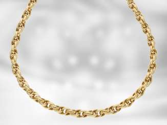 Necklace/Collier: high-quality decorative yellow gold chain, 18K Gold Necklace/Collier: high-quality decorative yellow gold chain, 18K Gold
