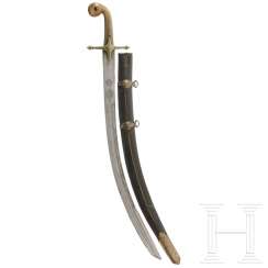Shamshir with an older Persian blade around 1650, Ottoman, 19th century Shamshir with an older Persian blade around 1650, Ottoman, 19th century