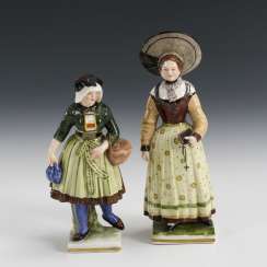 2 Trachtenfiguren 2 Trachtenfiguren