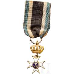 Military Max-Joseph order miniature on ribbon section, the book of the carrier Military Max-Joseph order miniature on ribbon section, the book of the carrier