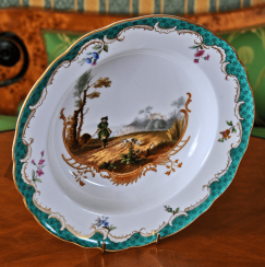 Deep plate, from Hunting service Deep plate, from Hunting service