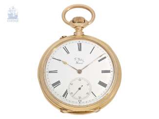 Pocket watch: very fine Anchor chronometer with original box, F. Rötig Havre No. 5429, CA. 1880 Pocket watch: very fine Anchor chronometer with original box, F. Rötig Havre No. 5429, CA. 1880