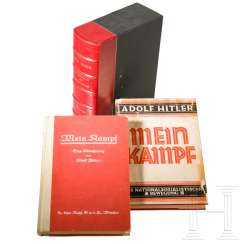 Philip Ben Lieber - personal first edition "Mein Kampf", Volume II, from Hitler's apartment at Prinzregentenplatz 16 Philip Ben Lieber - personal first edition "Mein Kampf", Volume II, from Hitler's apartment at Prinzregentenplatz 16