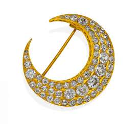 Diamant-Brosche. Diamant-Brosche.
