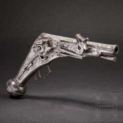 All-metal wheel-lock pistol, South German, around 1580 All-metal wheel-lock pistol, South German, around 1580