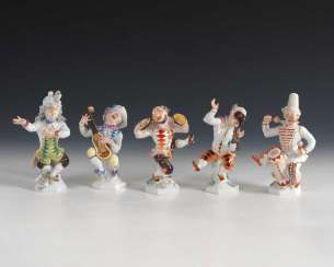Five-Piece Dwarf Chapel, Meissen. Five-Piece Dwarf Chapel, Meissen.