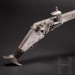 Rare, etched all-metal wheel-lock pistol, Peter Danner, Nuremberg, around 1580 Rare, etched all-metal wheel-lock pistol, Peter Danner, Nuremberg, around 1580