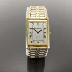 Heavy Mens Wrist Watch: Gold 585 / 14 K. Heavy Mens Wrist Watch: Gold 585 / 14 K.