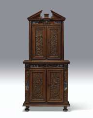 A LOUIS XIII WALNUT AND NOIR MAQUINA MARBLE-INSET ARMOIRE A ... A LOUIS XIII WALNUT AND NOIR MAQUINA MARBLE-INSET ARMOIRE A ...