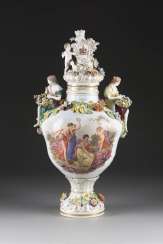 ORNAMENTAL VASE 'CUPID BOUND BY THE THREE GRACES' ORNAMENTAL VASE 'CUPID BOUND BY THE THREE GRACES'