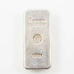 Fine silver bullion, 1000 g, Fine silver bullion, 1000 g,