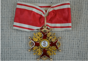 The Order Of St. Stanislaus of the 2nd degree, 56 gold St. The Order Of St. Stanislaus of the 2nd degree, 56 gold St.