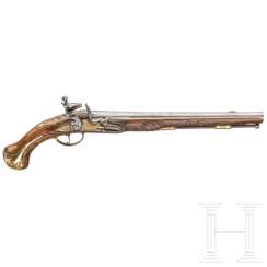 Long flintlock pistol, François Mercier in Liege around 1730 Long flintlock pistol, François Mercier in Liege around 1730