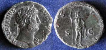 Roman Empire, Hadrian 117-138g Roman Empire, Hadrian 117-138g