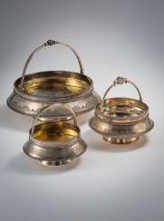 3 handle shells, 3 handle shells,