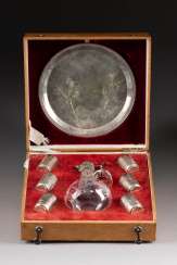 SEVEN-PIECE VODKA SERVICE IN ORIGINAL CASE Russia SEVEN-PIECE VODKA SERVICE IN ORIGINAL CASE Russia