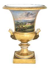 Kratervase mit Ansicht von Schloss Rosenstein Kratervase mit Ansicht von Schloss Rosenstein