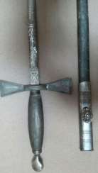 Mens cane with hidden sword Mens cane with hidden sword