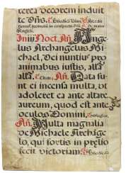 Missal. Missal.
