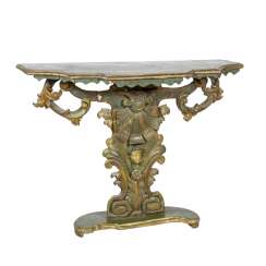 CONSOLE IN BAROQUE CHARACTER CONSOLE IN BAROQUE CHARACTER