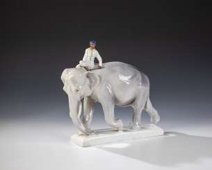 Elephant with Indian Elephant with Indian