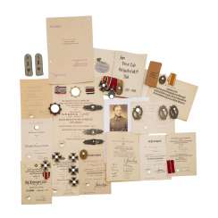 German Reich 1933-1945 estate of Lieutenant WERNER LIND, German Reich 1933-1945 estate of Lieutenant WERNER LIND,