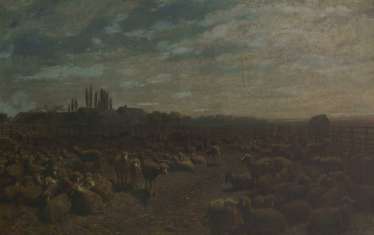 Brendel, Albert Heinrich: sheep in the Mon Brendel, Albert Heinrich: sheep in the Mon