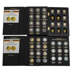 4 BRD Goldmedaillensets - 4 BRD Goldmedaillensets -