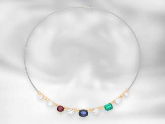 Chaîne/Collier: extrêmement haute qualité Edelsteincollier Chaîne/Collier: extrêmement haute qualité Edelsteincollier