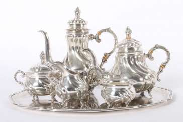 Prächtiger Kaffee-/Teekern im Barockstil Deutschland Prächtiger Kaffee-/Teekern im Barockstil Deutschland