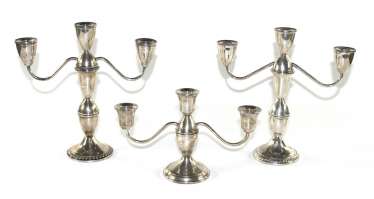 USA 3-burner candlesticks USA 3-burner candlesticks