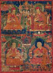 Four scholars from the Tradition of the Sakya-pa Four scholars from the Tradition of the Sakya-pa
