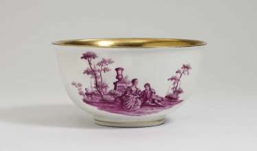 Kumme. Meissen, around 1740/50 Kumme. Meissen, around 1740/50