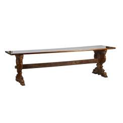 LARGE REFECTORY TABLE LARGE REFECTORY TABLE