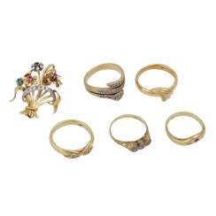 Jewelry mixed lot of 6 pieces, Jewelry mixed lot of 6 pieces,
