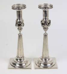 Candlesticks pair of Berlin around 1800 Candlesticks pair of Berlin around 1800