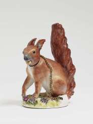 Large Squirrel. Meissen, Mid-18th. Century Large Squirrel. Meissen, Mid-18th. Century