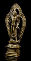 Bronze of Padmapani, on a Lotus Bronze of Padmapani, on a Lotus