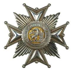 Baden military Karl-Friedrich order of merit, breast star to the Grand and commander-the cross. Baden military Karl-Friedrich order of merit, breast star to the Grand and commander-the cross.