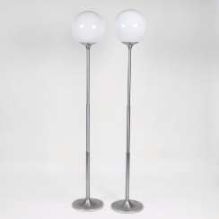Pair of Vintage 'Polluce' floor lamps for Artemide Pair of Vintage 'Polluce' floor lamps for Artemide