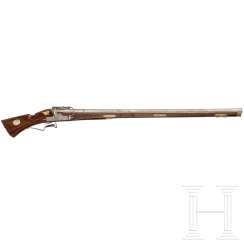 Jointed matchlock musket, German, dated 1610 Jointed matchlock musket, German, dated 1610